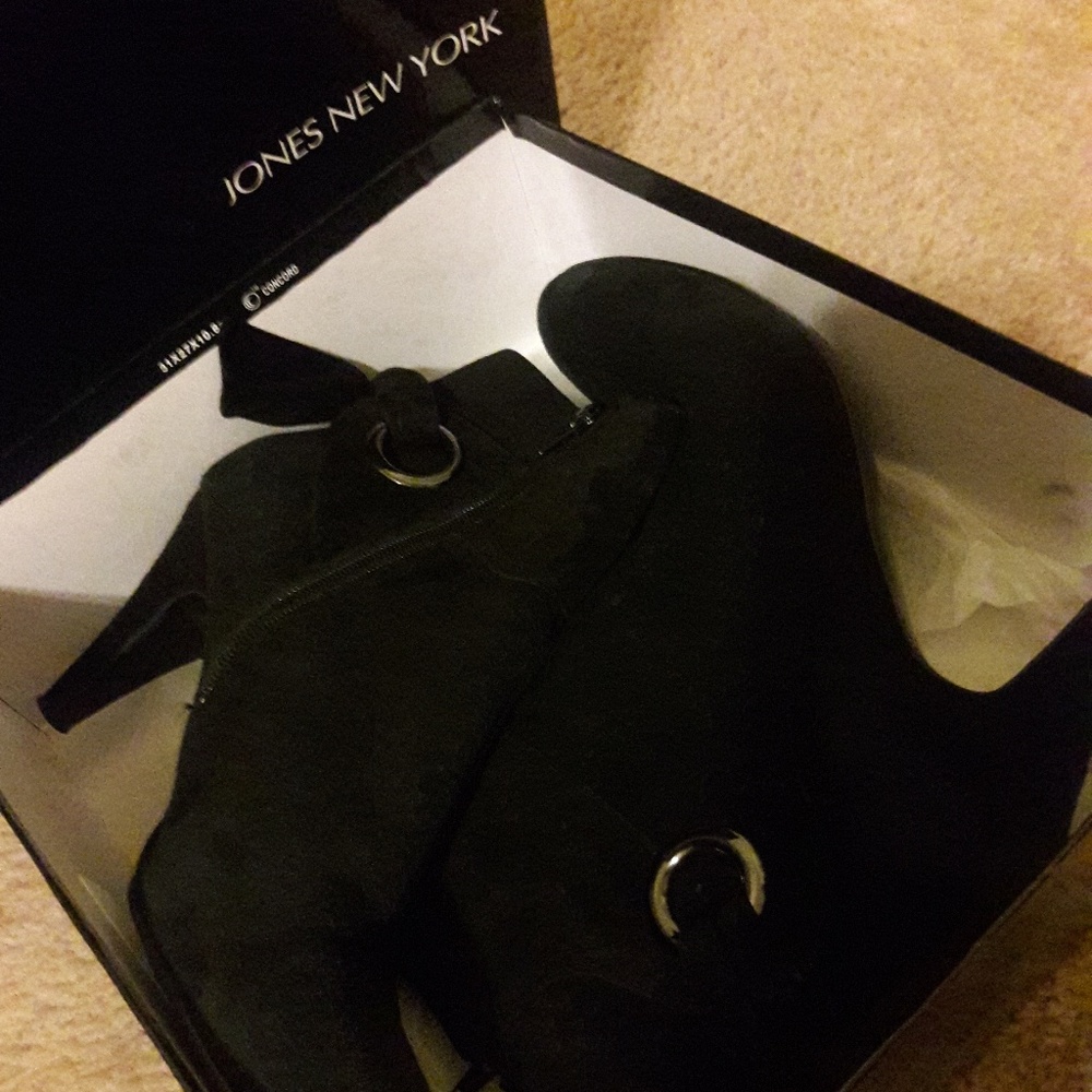 Black Suede Boots